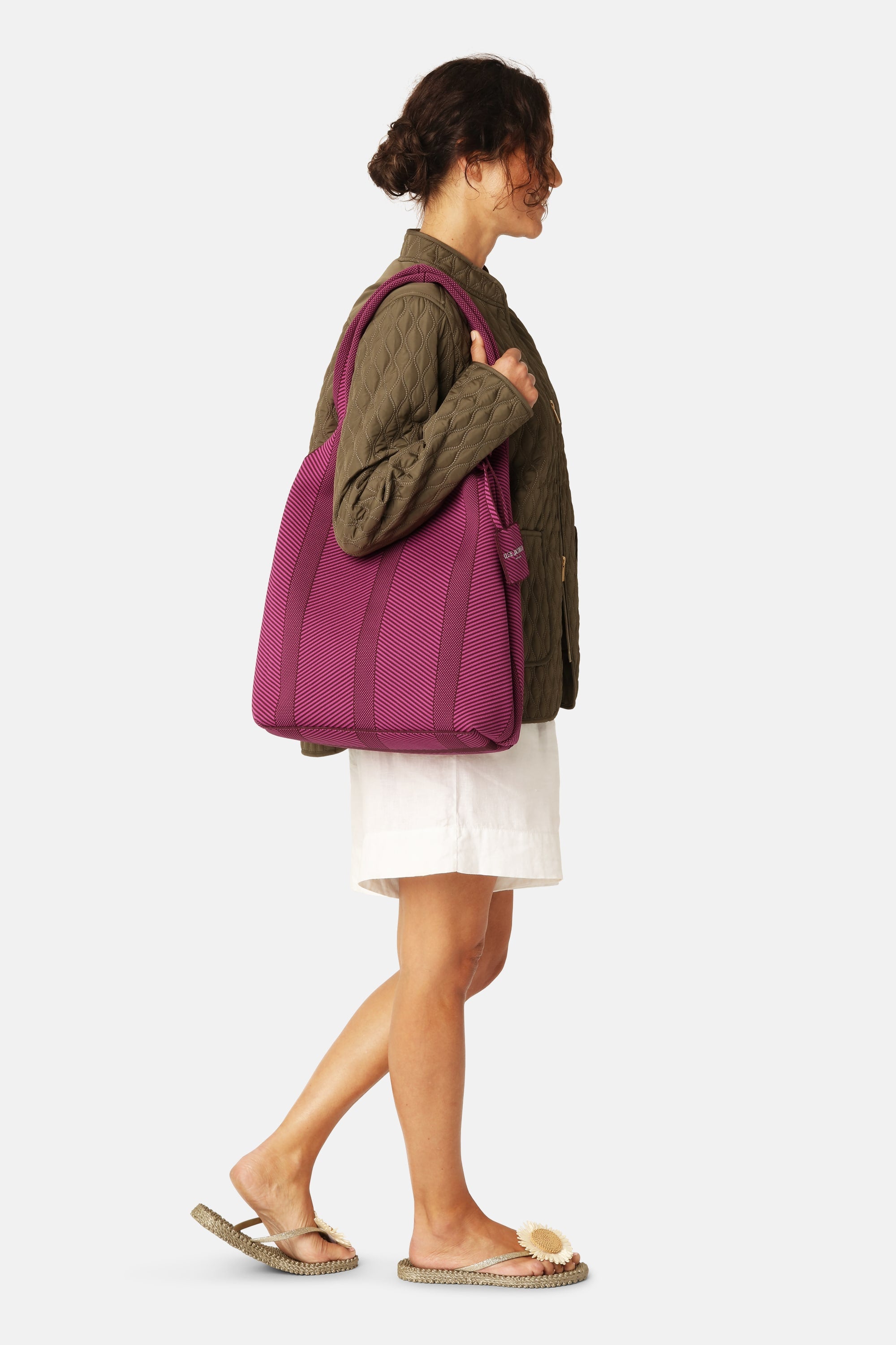 Knitted Bag - Opera Mauve Magenta Haze